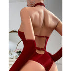 Scarlet | Sculpting Satin Corset Bodysuit