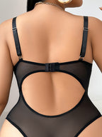 Lorna | Curve Lace Corset Bodysuit