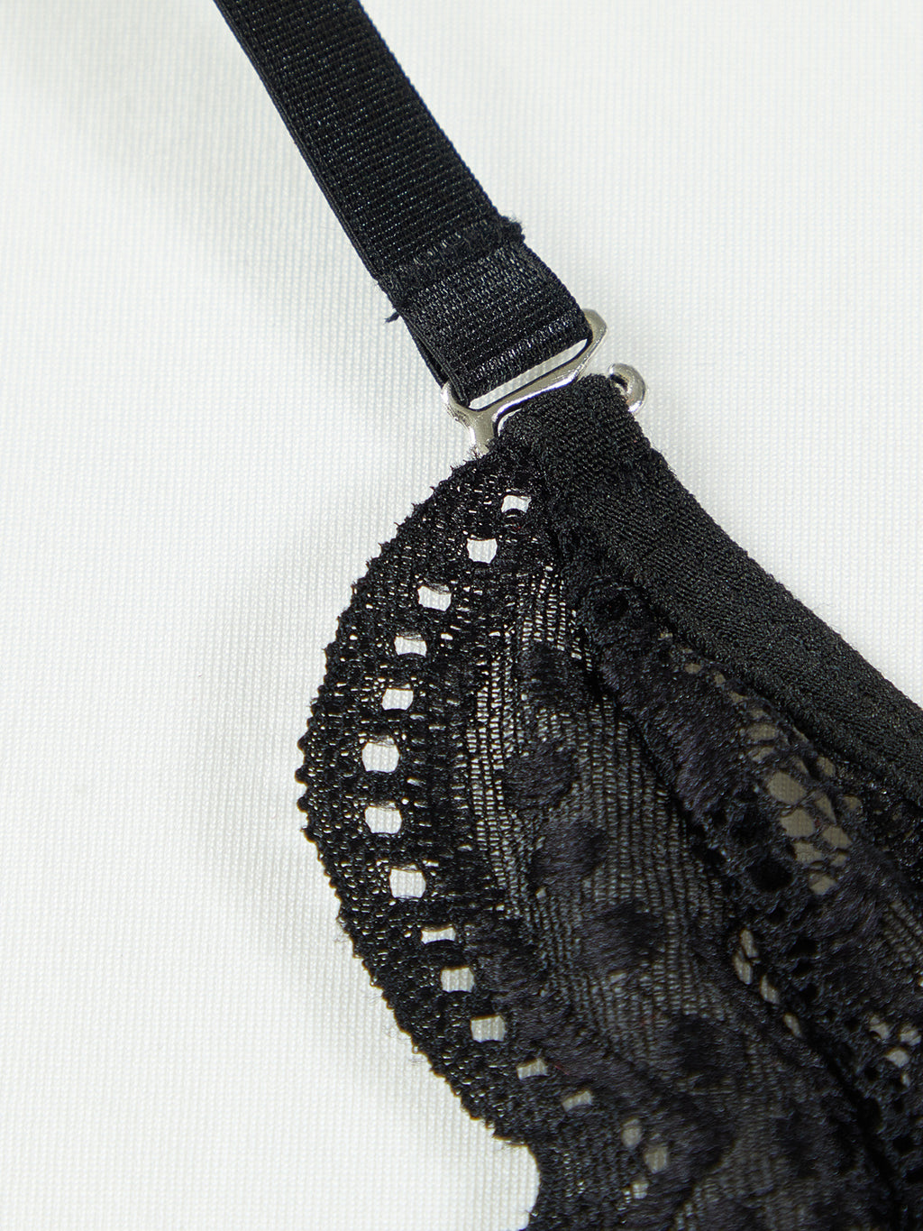 Seraphine | Plunge Lace Open Bodysuit